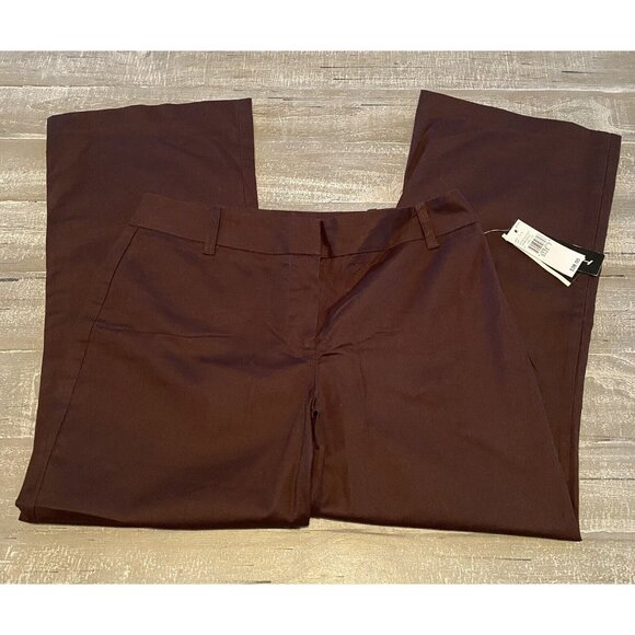 A. Byer Pants Cropped Women’s Size 7 Junior’s Mid Rise Brown Ladies New - Picture 3 of 7
